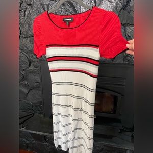 Express sweater dress- like new!